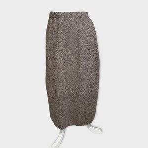 Women’s Jeanne Pierre vintage lambswool angora blend skirt in size large.